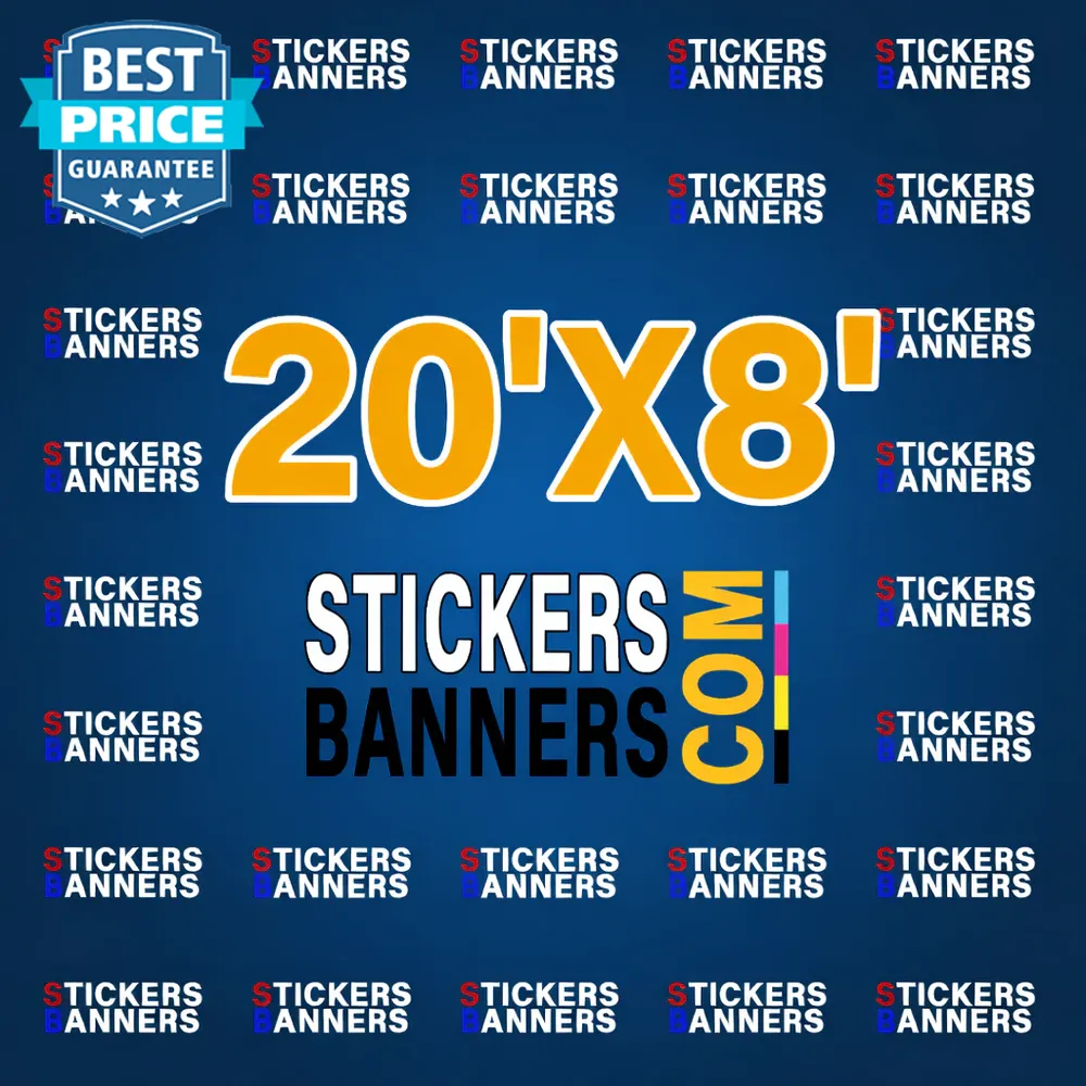 20'x8' Step & Repeat Banner Only