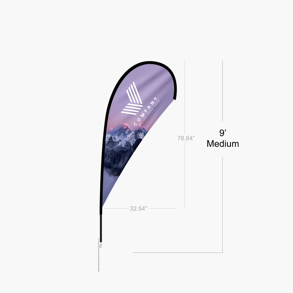 Teardrop Flag (Medium)