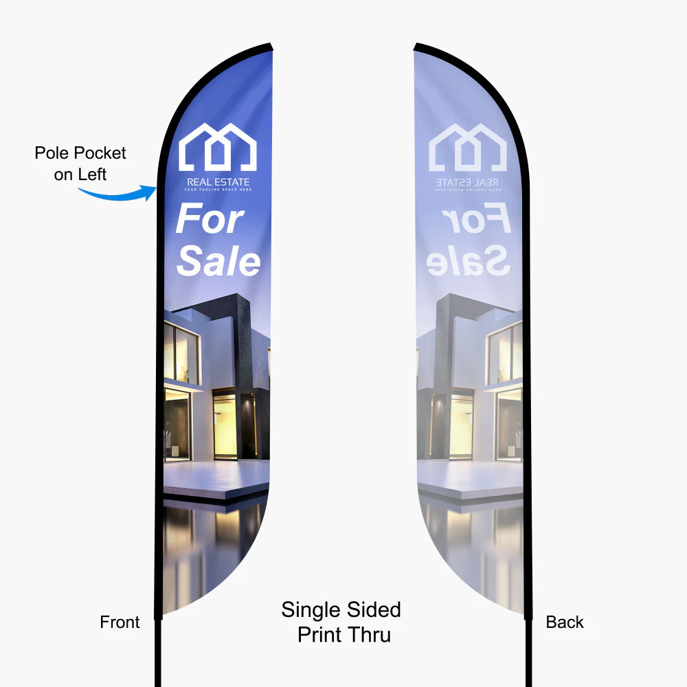 Feather Convex Flag (Large) - Image 2
