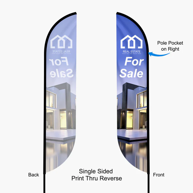 Feather Convex Flag (Large) - Image 3