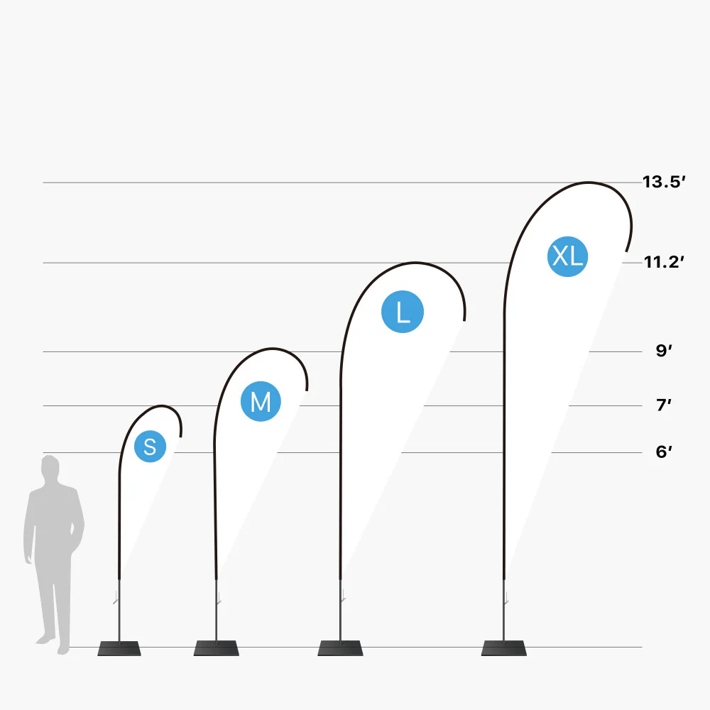Teardrop Flag (Large) - Image 6